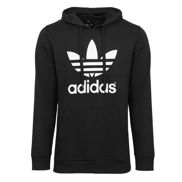 Adidas Men’s Trefoil Fleece Hoodie - Picture 3 of 10
